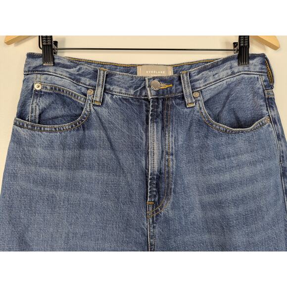 Everlane High Rise Organic Cotton The OG Baggy Jean in Ricky Wash - Picture 3 of 9